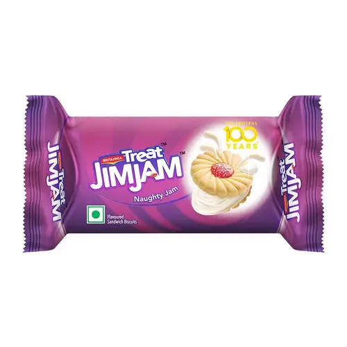 Britannia Jimjam Cream Biscuit Rs.10/-