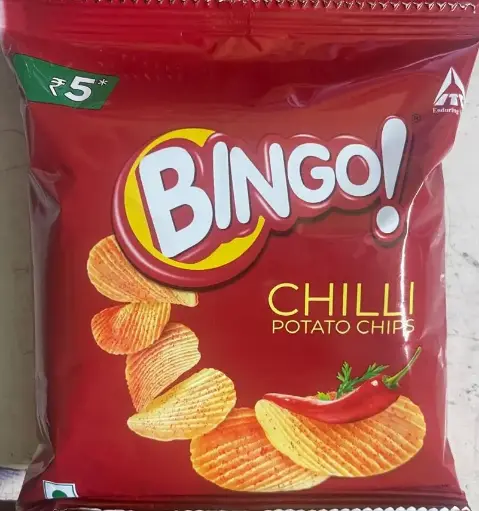 Bingo! Potato Chips - Chilli Rs.5/-